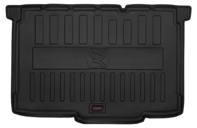 Image de Bac de coffre pour Opel Corsa D 2006-2014 (hayon, plancher bas) – noir, sur mesure