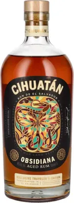 Produktbild von Cihuatán OBSIDIANA Rum Limited Edition 40 % 1,00 lt.