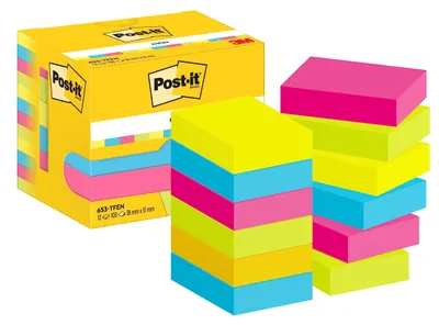 Produktbild von 3M 653TFEN, 3,8 cm, 5,1 cm, 100 Blätter