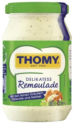Immagine prodotto di Thomy Delikatess Remoulade cremosa aromatizzata alle erbe 250ml