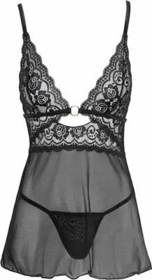 Produktbild von Cottelli LINGERIE - Babydoll Ring M