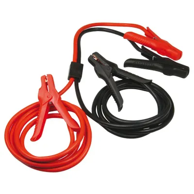 Produktbild von IWH 075634 Starthilfekabel 30.0 mm² Aluminium (kupferbeschichtet) 3.5 m mit Schutzschaltung (075634)