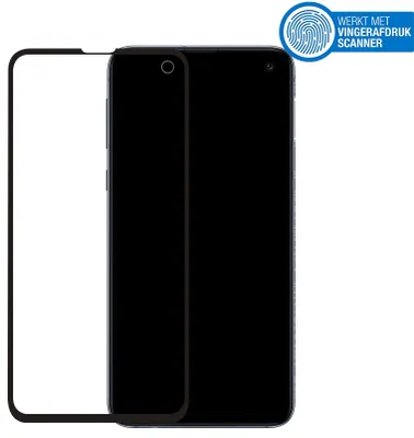 Image de Mobilize Edge-To-Edge Glass Screen Protector Black Samsung Galaxy S10e