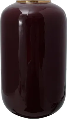 Produktbild von Vase Art Deco 250 Bordeaux / Gold