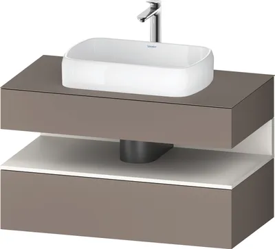 Produktbild von DURAVIT QA4731084430000 QAT KWTU WH Eck 1000x550x600 bs. Mt.