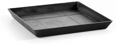 Immagine prodotto di Sottovaso quadrato Ecopots 30 per vaso da fiori - L 28 cm x P 28 cm x A 3 cm - Per interni ed esterni