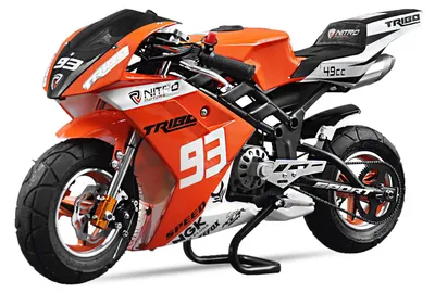 Produktbild von Nitro Motors Tribo CR PRM 6" Pocketbike 49cc Minibike Racing für Kinder