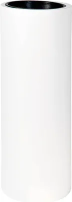 Produktbild von VIVANNO Pflanzkübel Fiberglas ESTRA Schale, Weiß matt - 35x90 cm