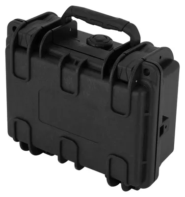 Produktbild von Schutzkoffer - Wasserdichter Hartschalenkoffer IP67 - Stoßfest für Kamera Drohne Werkzeug - Größe 21,6×18×10,3 cm - Volumen 1,8 l - Schwarz