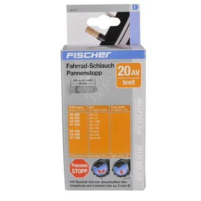 Produktbild von FISCHER Fahrrad-Schlauch Auto-Ventil 20" (50,80 cm)
