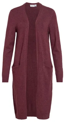 Produktbild von VILA Langer Cardigan Gemütliche Strickjacke Taschen Modisch Größe: S