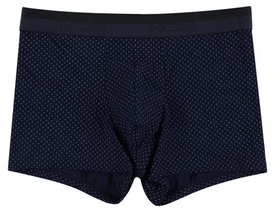 Produktbild von HOM Herren Boxer Briefs Soft Microfiber MAX Navy Krawattenmuster