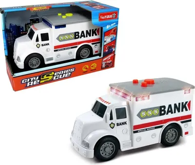 Produktbild von Batteriebetriebener Banktransporter - (Spielzeug, Fahrzeuge)
