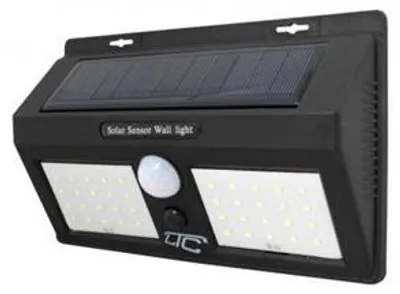 Obrázek produktu pro Venkovní solární LED osvětlení LTC LXLL77, 40xSMD 8W, 1000lm, 1200mAh, PIR