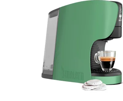 Immagine prodotto di Bialetti Bundle DAMA Macchina Caffè ESE con 30 Cialde ESE Green