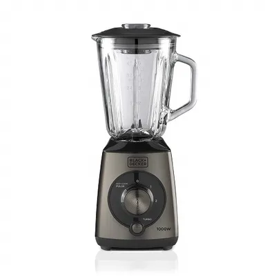 Produktbild von Black & Decker BXJB1000E, Kochmixer, 1,5 l, Pulsfunktion, Eis-Crusher, 1000 W, Schwarz, Transparent