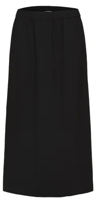 Image de SELECTED FEMME - Jupe midi décontractée "Slftinni", modèle "Noos", noire, taille 34 EU