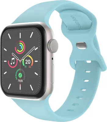 Image de Bracelet imoshion en silicone⁺ pour Apple Watch | 44/45/46/49 mm - Taille M/L - Sapphire Blue