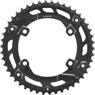 Produktbild von SHIMANO Kettenblatt CUES FC-U6000-2 46Z-BN - effiziente Kraftübertragung für ...