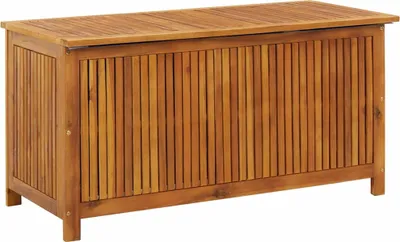 Produktbild von vidaXL Skrzynia ogrodowa 113x50x58 cm z litego drewna akacjowego