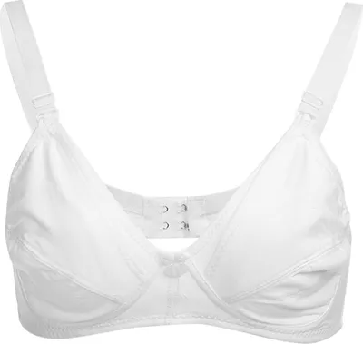 Produktbild von Baumwollfront Offene Mutterschaft Stillen BH Schwangere Frauen stillt BHs (White40/90)