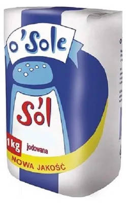 Image de Sel gemme iodé Cenosole 1 kg