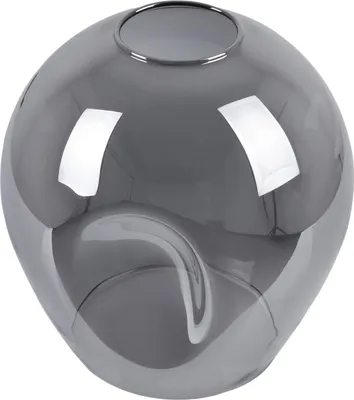 Immagine prodotto di Paralume Praga grafite 14 cm – elegante paralume in vetro per un'illuminazione interna moderna
