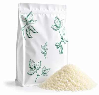 Produktbild von Weißes Bienenwachs 100 % für Kerzen (Pastillen) - 1 kg