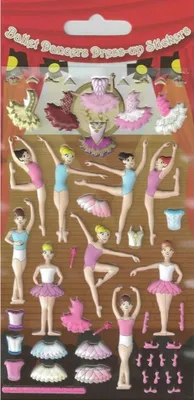 Produktbild von Kleide deine Ballerina an Sticker