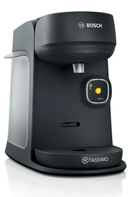 Produktbild von Bosch TAS172B, Pad-Kaffeemaschine, 0,85 l, Kaffeekapsel, 1400 W, Schwarz