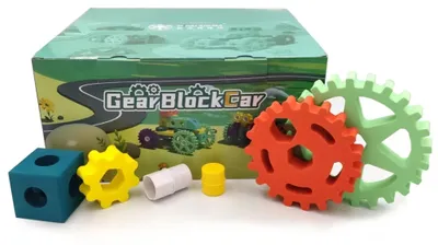 Obrázok produktu pre Penové stavebné kocky Gear Joy I – 77 ks