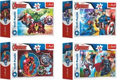 Zdjęcie produktu dla Trefl 54166, 54 szt., Komiksy, 4 lat(a)