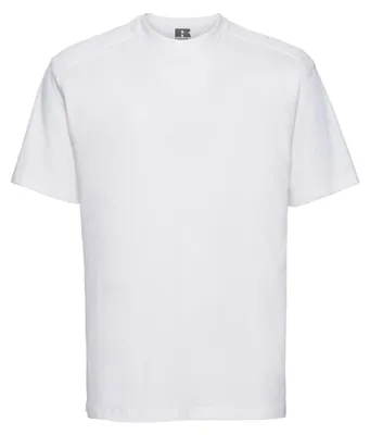 Produktbild von Russell Collection - T-Shirt für Herren, Extra stark, Arbeit LT5340 (XXL) (Weiß)