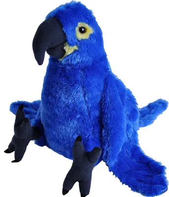 Produktbild von Wild Republic Papagei - Plusch - blau - 30 cm - Vogel - Tier