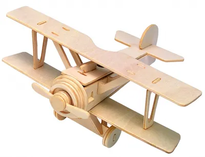 Image de Atelier Gepettos -Kit bois 3D - biplan
