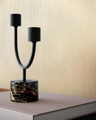 Produktbild von NEWROOM Tapete Gold Vliestapete Unifarbe - Einfarbig Uni Struktur Modern