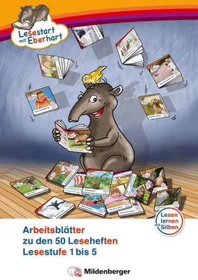 Image de Lesestart mit Eberhart - Arbeitsblätter zu den ersten 50 Leseheften