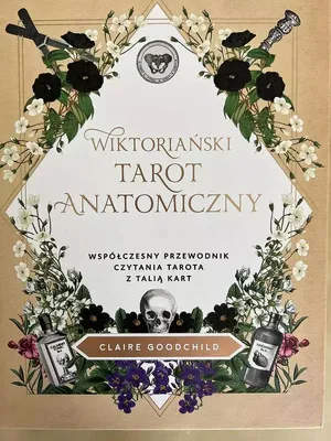 Productafbeelding van Wiktoriański tarot anatomiczny. Współczesny przewodnik czytania tarota z talią kart