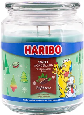 Zdjęcie produktu dla Świeczka zapachowa Haribo Sweet Wonderland 510g