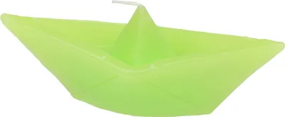 Produktbild von Schwimmkerze "Schiff" Limette 50/141x54 mm