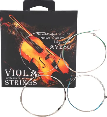 Image de Cordes d'alto,Jeu de cordes pour alto,Cordes pour 14-16 violons,Cordes d'alto à âme acier,Cordes d'alto professionnelles,Cordes d'alto AV280