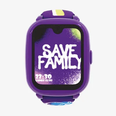 Produktbild von SaveFamily Iconic Plus 2.0 Kinder-Smartwatch, GPS und Telefonfunktion, Datenschu