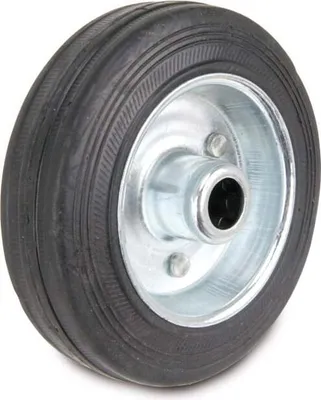 Obrázok produktu pre KRAFTMANN 80959 Plné gumené koleso 100 mm, oceľový ráfik