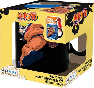 Produktbild von NARUTO - Mug Heat Change - 460 ml- Naruto & Sasuke - cardboard