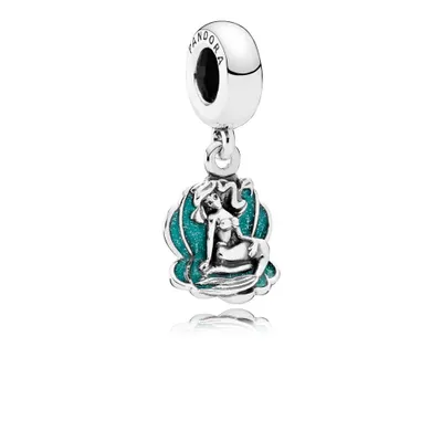 Produktbild von Pandora Disney 791895EN111 Charm-Anhänger Arielle & Muschel