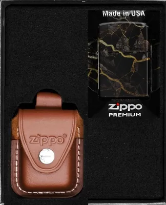 Produktbild von ZIPPO Feuerzeug-Set MARBLE DESIGN 1 Geschenk No4