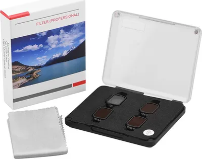 Obrázek produktu pro INF UV ND8/16/32 PL filtr objektivu pro DJI Mini 3 Pro 4-balení