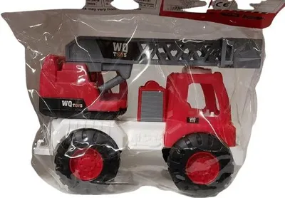 Obrázek produktu pro Plastový hasičský vůz se žebříkem.