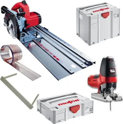 Produktbild von Mafell KSS 300 Kapp-Sägesystem MaxiMax 916702 + Stichsäge P1 cc im Max 917103