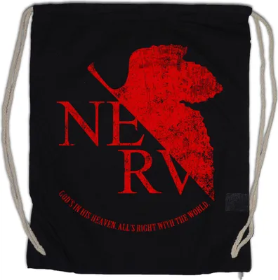 Produktbild von Urban Backwoods Nerv, Turnbeutel, Farbe: Schwarz
